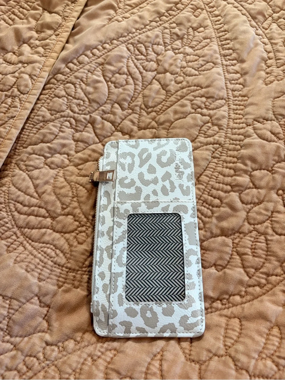 Leopard Print Card Wallet